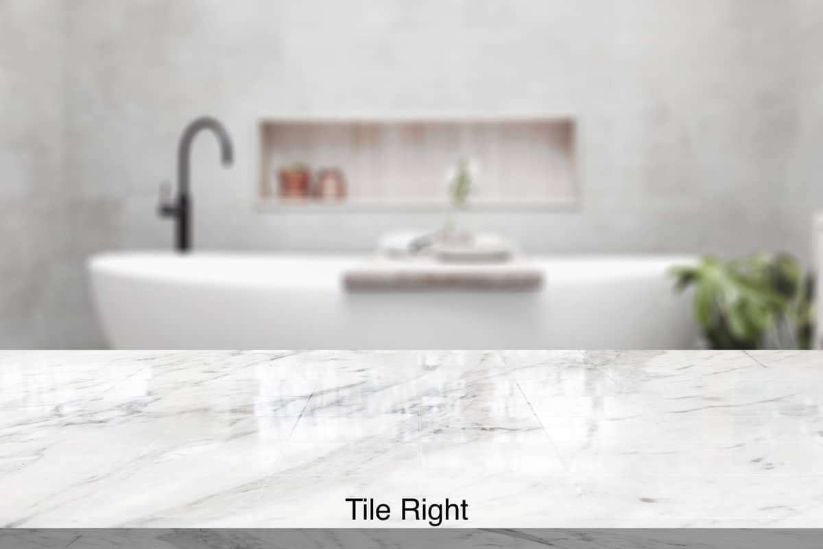 benchtop tiles installation